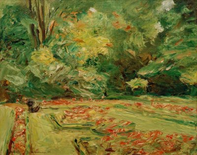 Květinová terasa v zahradě Wannsee na severu od Max Liebermann