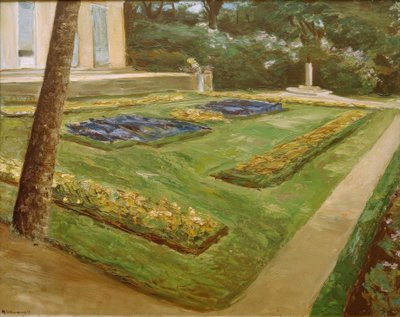 Květinová terasa v zahradě Wannsee na severozápad od Max Liebermann