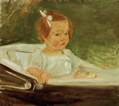 Vnučka v kočárku vpravo od Max Liebermann