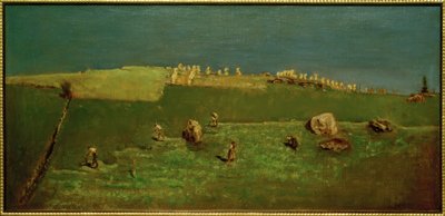 Sekačky - senoseče v Tyrolsku od Max Liebermann