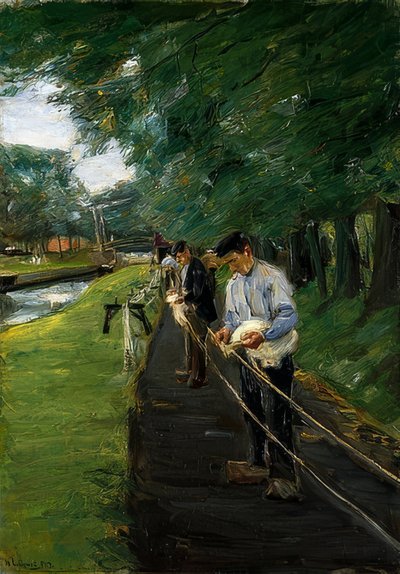 Lanovka v Edamu. 1904 od Max Liebermann