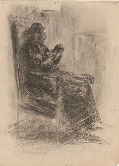 Umělcova manželka od Max Liebermann