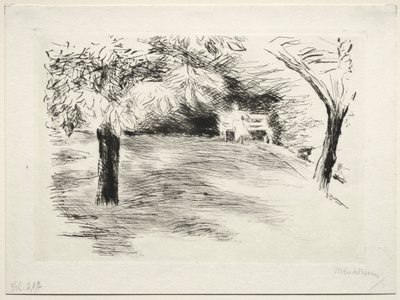 Zahrada ve Wannsee, Německo. od Max Liebermann