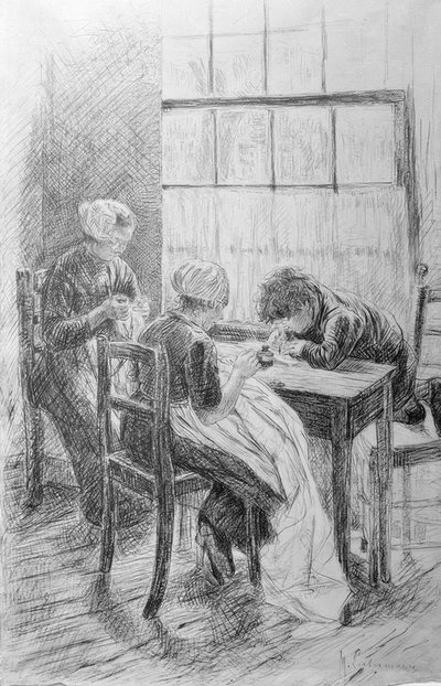 Holandský interiér od Max Liebermann