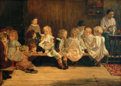 Škola vnoučat v Amsterdamu od Max Liebermann