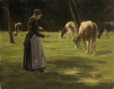 Kovbojka. 1890-192 od Max Liebermann