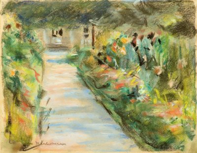 M.Liebermann, Kvetoucí zahrada od Max Liebermann