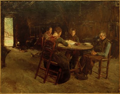 Východofríští farmáři na milost od Max Liebermann