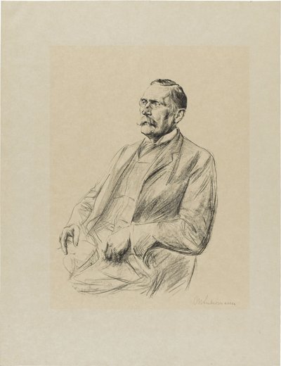 Portrét Wilhelma Bodeho (1845–1929) od Max Liebermann