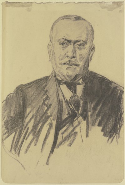 Portrét muže od Max Liebermann