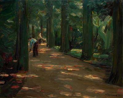 Roztomilá Allee od Max Liebermann