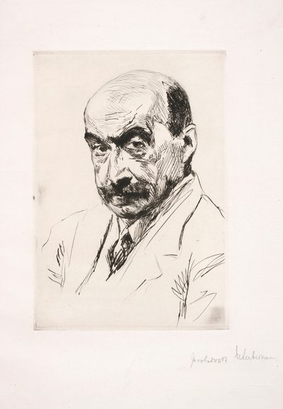 Autoportrét od Max Liebermann