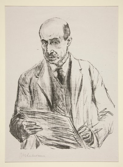 Autoportrét od Max Liebermann