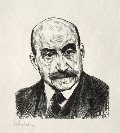 Autoportrét. od Max Liebermann