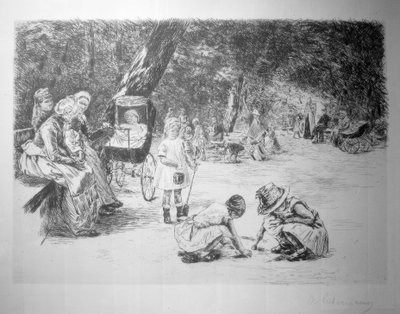 Děti si hrají od Max Liebermann