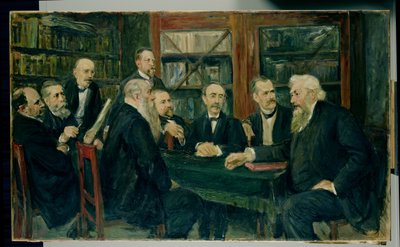 Hamburkská konference profesorů, 1906 (viz také 144760) od Max Liebermann