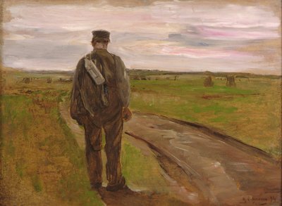 Návrat na zemi od Max Liebermann