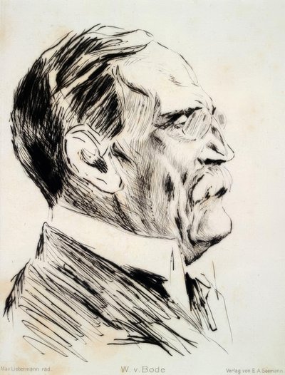 Wilhelm von Bode / Liebermann od Max Liebermann