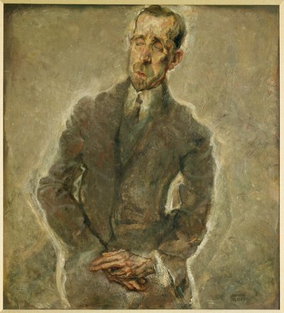 Spisovatel Heinrich Mann, bratr Thomase od Max Oppenheimer