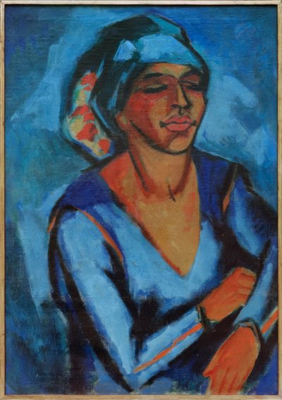 Portrét Lotte Pechsteinové od Max Pechstein