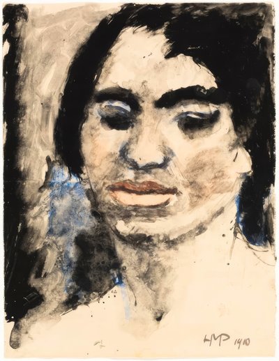 Umělcova tchyně od Max Pechstein