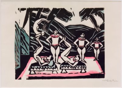 varieté od Max Pechstein