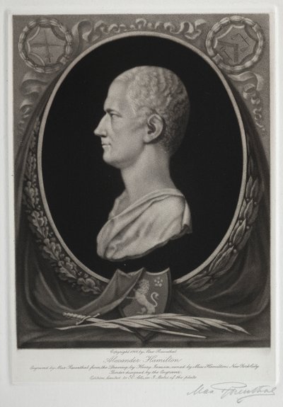 Alexander Hamilton od Max Rosenthal