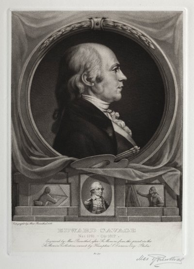 Edward Savage, 1899. od Max Rosenthal