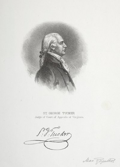 St. George Tucker, soudce odvolacího soudu ve Virginii od Max Rosenthal