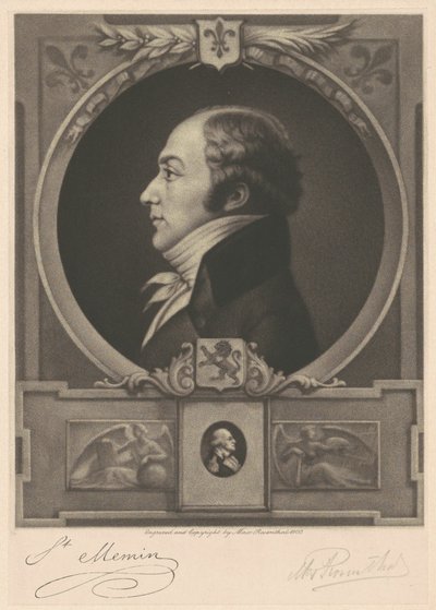Charles Balthazar Julien Févret de Saint-Mémin od Max Rosenthal, after Charles B.J. Févret de Saint Mémin