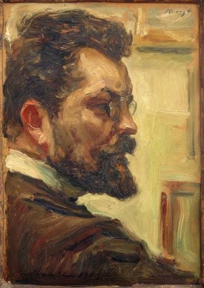 Max Slevogt / Autoportrét 1903 od Max Slevogt