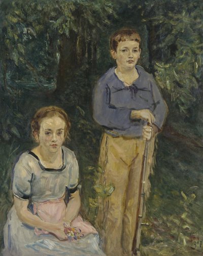 Nina a Wolfgang Slevogtovi od Max Slevogt