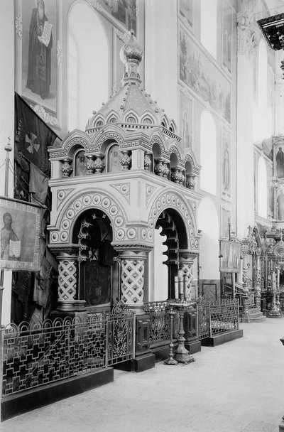 Minisova hrobka v katedrále Spasitele v Kremlu Nižnij Novgorod, Rusko, 1896. od Maxim Dmitriev
