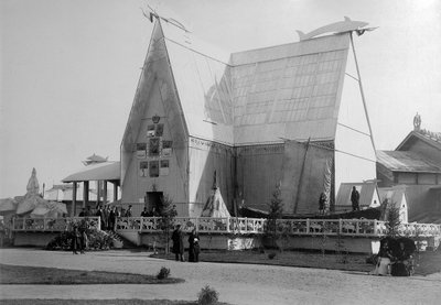 Severní pavilon, celoruská výstava, Nižnij Novgorod, Rusko, 1896. od Maxim Dmitriev