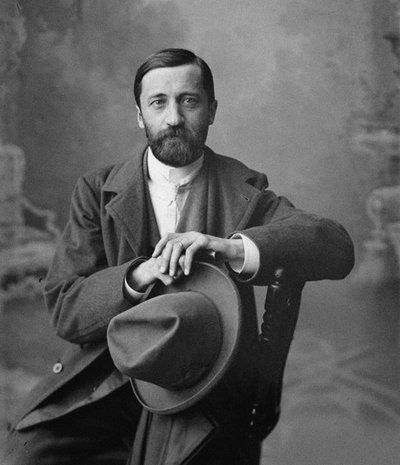 Portrét Dmitrije Merezhkovského od Maxim Petrovich Dmitriev