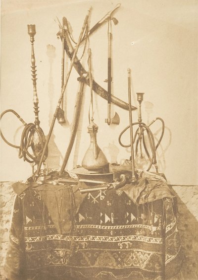 Zbraně a náčiní z Káhiry, prosinec 1849-leden 1850. od Maxime Du Camp