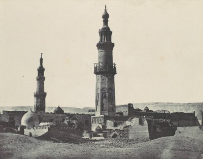 Horní Egypt. Girgeh. Mešita Ali-Bey, 1850. od Maxime Du Camp