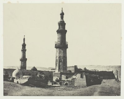 Mešita Aly-Bey, Girgeh, Horní Egypt, 184951, vytištěno 1852. od Maxime Du Camp