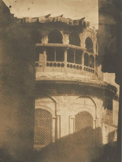 Sibyla nebo fontána a škola Souk-el-asr, Káhira, prosinec 1849-leden 1850. od Maxime Du Camp