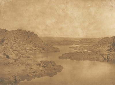 Výstup prvního kataraktu na jihovýchodní straně, 1849-50. od Maxime Du Camp