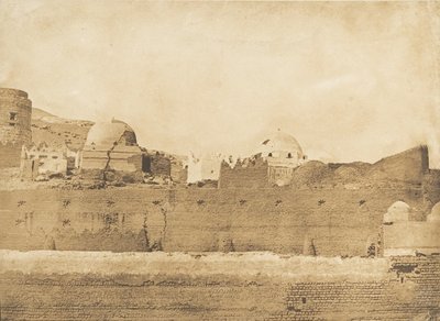 Muslimské hrobky v Siut, 1849-50. od Maxime Du Camp