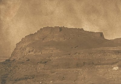 Pohled na pevnost Ibrym, 31. března 1850. od Maxime Du Camp