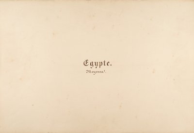 Egypt, Núbie, Sýrie: Krajiny a památky, 1849-50. od Maxime Du Camp
