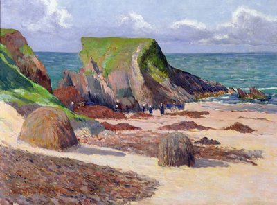 Sklizeň mořských řas, 1891 od Maxime Emile Louis Maufra