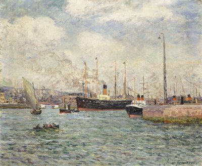 Přístav Le Havre, 1905 od Maxime Emile Louis Maufra