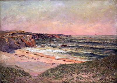 Duny v Port Blancu od Maxime Emile Louis Maufra