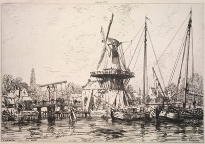 V Harlem Holland, 1877. od Maxime Lalanne