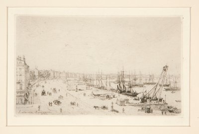 Bordeaux, Quai des Chartrons od Maxime Lalanne