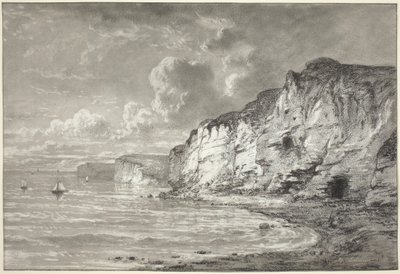 Útesy podél pobřeží Normandie od Maxime Lalanne