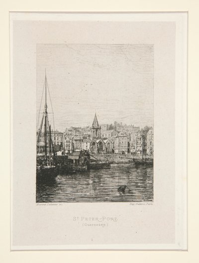 St. Peter-Port, Guernsey, pl. 1 z apartmá Chez Victor Hugo (Victor Hugo od Maxime Lalanne